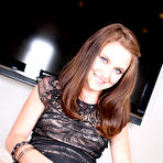 Second pic of Hot photos of Amateur Allure: non-professional dark brown hair teen blows weenie..