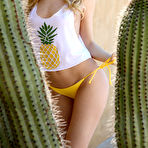 Second pic of Olivia Preston soaking up the sun on a hot summer day