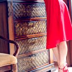First pic of Nasita in a Sexy Red Dress