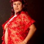 First pic of Hardcore Fatties - Busty Fat Slut In Red Lingerie