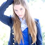 First pic of Tender schoolgirl is great at riding and sucking big penis