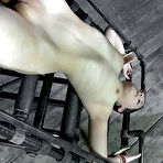 Second pic of SexPreviews - Marina kinky bitch is leather bound and spanked for kinky sex by lezdom Sister Dee