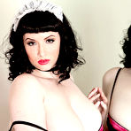 Second pic of Jenna Valentine Brunette Maid Fondles Ample Curves Pictures Gallery for Scoreland