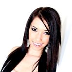 Second pic of Hot photos of Amateur Allure: mini darksome gloom legal seniority teenager sucks..