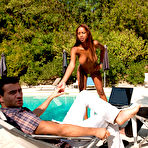 Fourth pic of Enjoy sexy EXPLICITE ART,Perfect Cuban & breasty coddle Katia De Lys fucked by Phil (outdoor)