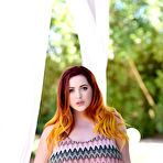 Second pic of Lucy Vixen Strips Black Panties - FoxHQ