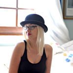 First pic of Lada Love is blacked out in her bedroom