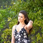 First pic of Brook Wright Strips off her Summer Dress