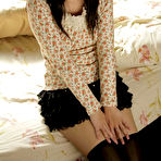 First pic of Asian girl hesitates to show her smooth vagina - NakedTeenStockings