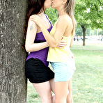 Second pic of Daphne Angel and Aislin pleasure each other's pussies with multiple toys