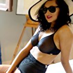 First pic of Bonnie Bellotti Posing in Tan Stockings