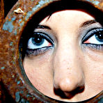 First pic of SexPreviews - Cherry Torn is metal bound in dungeon and masked made to orgasm