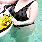 First pic of Danni Marie Naked Pool Party Busty Britain - Prime Curves