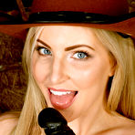 Fourth pic of Georgie Lyall Busty Cowgirl