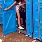 Fourth pic of Flagra carnaval 2018 de casal transando no banheiro qu&iacute;mico - Cnn Amador