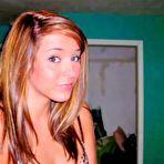 First pic of Real amateur girlfriends having sexBlonde coed teen strips off indoors and posing for the camera