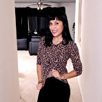 First pic of [All Over 30] Cute and elegant Betty Green showing off her furry pussy - IWantMature.com