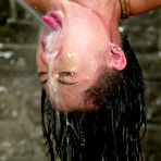First pic of Shaved headed Mark Davis fucks his asian slave girl Dragon Lily in a big water tank