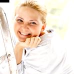First pic of Oksana Horny Blonde in Panties