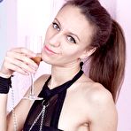 First pic of [We Are Hairy] Sunny Bush strips while enjoy champagne - IWantMature.com