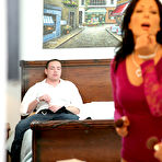 First pic of [Over 40 Handjobs] Milf pornstar Zoe Holloway give handjob to her driver - IWantMature.com