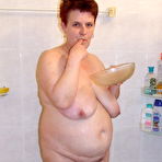 Fourth pic of [Mature NL] Big mature slut getting nasty in the shower - IWantMature.com