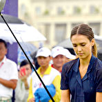 Third pic of Popoholic  &raquo; Blog Archive   &raquo; Jessica Alba Goes Golfing, Shows Off Her Shwingtastic Form