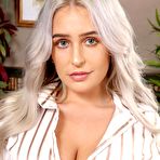 First pic of Paris Jade Busty Blonde in Pantyhose