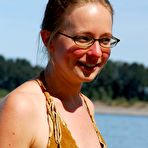 First pic of PinkFineArt | Dhyanna hairy redhead from Hippie Goddess