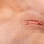 Fourth pic of Dress-wearing ponytailed blonde shows her cute orifices up close - aMetart.com