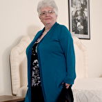 First pic of Naughty Big breasted British granny getting frisky