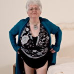 Second pic of Naughty Big breasted British granny getting frisky
