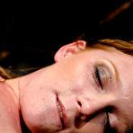 Third pic of Wet girl Alexa Lynn uses metal dildo apart from pleasurable fucking machine