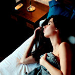 Fourth pic of Dita V Hard Bodied Nude Brunette in Bed