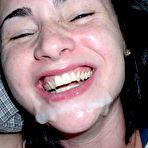 Second pic of Amateur gfs getting a facefull of cum