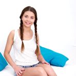 First pic of TeenCoreClub.com - Pigtailed Teen Linda Star Deep Throated