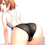 Fourth pic of Bikini Hentai Girls Posing