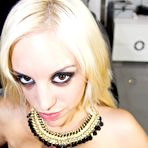 Third pic of Bigtit blond camgirl Blondie Fesser sucks hard cock - All Girl Annihilation