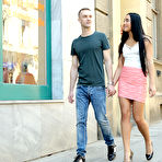 First pic of Daddy rewards son's girlfriend with cumshot all over tummy