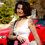 First pic of Gigi Matthews in a Pink Skirt