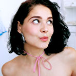 First pic of Callista B Shaved Dark Brunette
