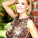 First pic of Krissy Lynn Backyard Picnic Flashing Her big Boobs