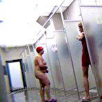 Fourth pic of Shower Spy Cameras: After she is done she slowly starts stroking her body