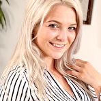 First pic of Natalie W Secretary in Tan Stockings