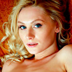 Fourth pic of Gerda Rubia flaunts her sexy, tight body and meaty pussy on the chair.