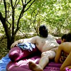 Second pic of SexyDirtyGirl.net - Girl fuck with weirdo in the woods