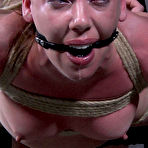 Fourth pic of SexPreviews - Claire Adams lesbian redhead dominates with rope bondage submissve 412