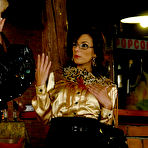 First pic of Anita Queen, Sara and Bianca get all wet and messy in the middle of the restaurant