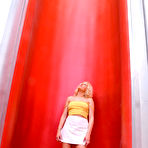Third pic of FTV Sophia in a White Skirt