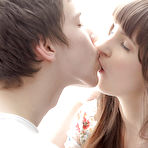 First pic of Sensuous teenage sweetie gets her shaved pussy passionately drilled - PornPics.com